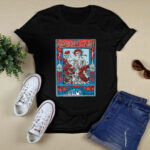Grateful Dead Bertha Mouse Kelley Skull Roses 3 T Shirt