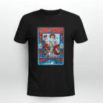 Grateful Dead Bertha Mouse Kelley Skull Roses 4 T Shirt