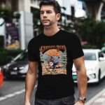 Grateful Dead Fall Tour 1994 Banjo Skeleton Mountain 0 T Shirt
