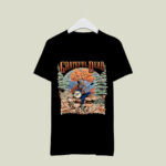 Grateful Dead Fall Tour 1994 Banjo Skeleton Mountain 4 T Shirt
