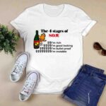 Grateful Dead The 4 Stages Of Soju Im Rich Im Good Looking Im Bullet Proof Im Invisible 0 T Shirt