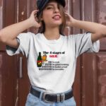 Grateful Dead The 4 Stages Of Soju Im Rich Im Good Looking Im Bullet Proof Im Invisible 2 T Shirt