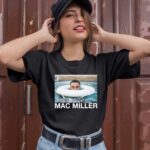 Grayson Waller Wearing Pool Mac Miller 1 T Shirt