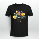 Green Bay Football Turkey Thanksgiving 2 T Shirt