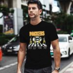 Green Bay Packer Walking Abbey Road Signatures 1 T Shirt