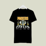 Green Bay Packer Walking Abbey Road Signatures 4 T Shirt