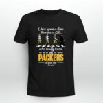 Green Bay Packers Abbey Road Once Upon A Time There Was A Girl 3 T Shirt