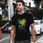 Green Bay Packers Logo Hear 1 T Shirt