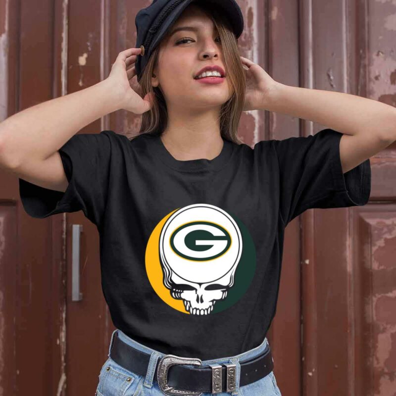 Green Bay Packers Your Face Football Fan Supporter Grateful Dead 0 T Shirt