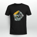 Green Bay Packers and Chicago White Sox inside me 3 T Shirt