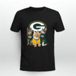 Green Bay Packers cats 2 T Shirt