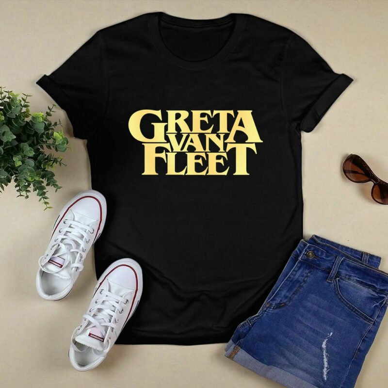 Greta Van Fleet Band 2023 Tour Front 4 T Shirt