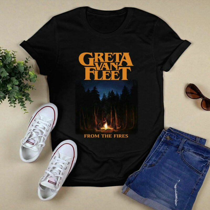 Greta Van Fleet From The Fires Front 4 T Shirt