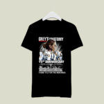 Greys Anatomy 19th Anniversary 2005 2024 Signatures Thank You For The Memories 2 T Shirt
