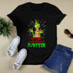 Grinch Breaking Candy Canne Its Ok Im on 50Mgs of Fukitol 3 T Shirt