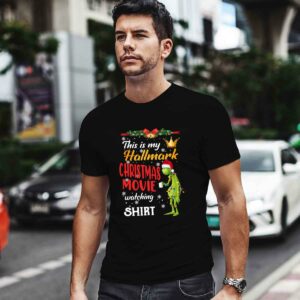 Grinch Fairy Light This Is My Hallmark Christmas Movie Watching 0 T Shirt