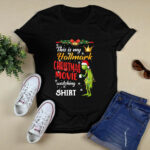 Grinch Fairy Light This Is My Hallmark Christmas Movie Watching 4 T Shirt