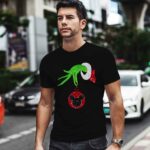 Grinch Hand Holding Disney Mickey Mouse Christmas 0 T Shirt