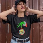Grinch Hand Holding Jacksonville Jaguars Christmas 0 T Shirt