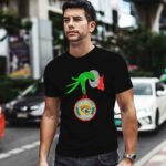 Grinch Hand Holding Jacksonville Jaguars Christmas 1 T Shirt