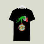 Grinch Hand Holding Jacksonville Jaguars Christmas 3 T Shirt