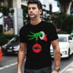 Grinch Hand Holding Motorcycle 0 T Shirt