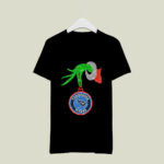 Grinch Hand Holding Tennessee Titans Christmas 2 T Shirt