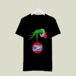 Grinch Hand Holding Us Postal Service Ornament 2 T Shirt