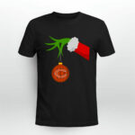 Grinch Hand Merry Christmas Chicago Bears 3 T Shirt