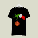 Grinch Hand Merry Christmas Chicago Bears 4 T Shirt