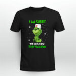 Grinch I Am Sorry the Nice Nurse Is on Vacation Christmas 4 T Shirt