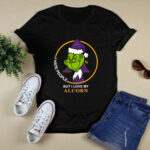 Grinch I Hate People But I Love My Alcorn State Braves 3 T Shirt