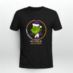 Grinch I Hate People But I Love My Alcorn State Braves 4 T Shirt