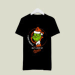 Grinch I Hate People But I Love My Baltimore Orioles 2 T Shirt