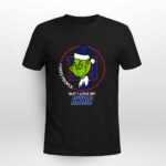 Grinch I Hate People But I Love My New York Giants 3 T Shirt