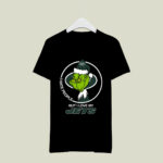 Grinch I Hate People But I Love My New York Jets 4 T Shirt