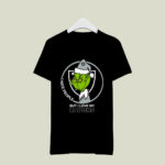 Grinch I Hate People But I Love My Oakland Raiders 4 T Shirt
