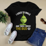 Grinch I Used to Smile and Then I Drove the Bus 4 T Shirt