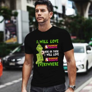 Grinch I Will Love Donkin Donut Grinch Love Donut 0 T Shirt