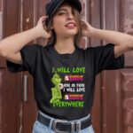 Grinch I Will Love Donkin Donut Grinch Love Donut 1 T Shirt