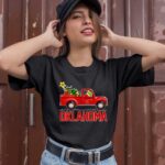 Grinch Oklahoma Sooner driving car 3 T Shirt