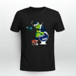 Grinch Santa Dallas Cowboys Toilet 2 T Shirt
