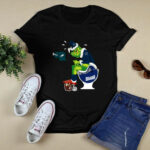 Grinch Santa Dallas Cowboys Toilet 3 T Shirt