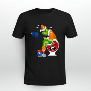 Grinch Santa Tennessee Volunteers toile 0 T Shirt