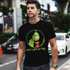 Grinch and Max Dog I Hate People but I Love My Dog Grinch Swea 0 Sweatshirt