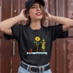 Grinch and Max Dog You Are My Sunshine Sunflower Grinch Whoville Christmas 1 T Shirt