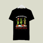 Grinch on the Naughty List and I Regret Nothing Christmas 2 T Shirt