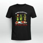 Grinch on the Naughty List and I Regret Nothing Christmas 3 T Shirt