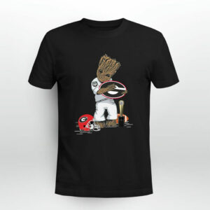 Groot Hug Georgia Bulldogs National Championship 0 T Shirt