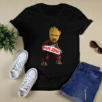 Groot Hug Papa John 4 T Shirt
